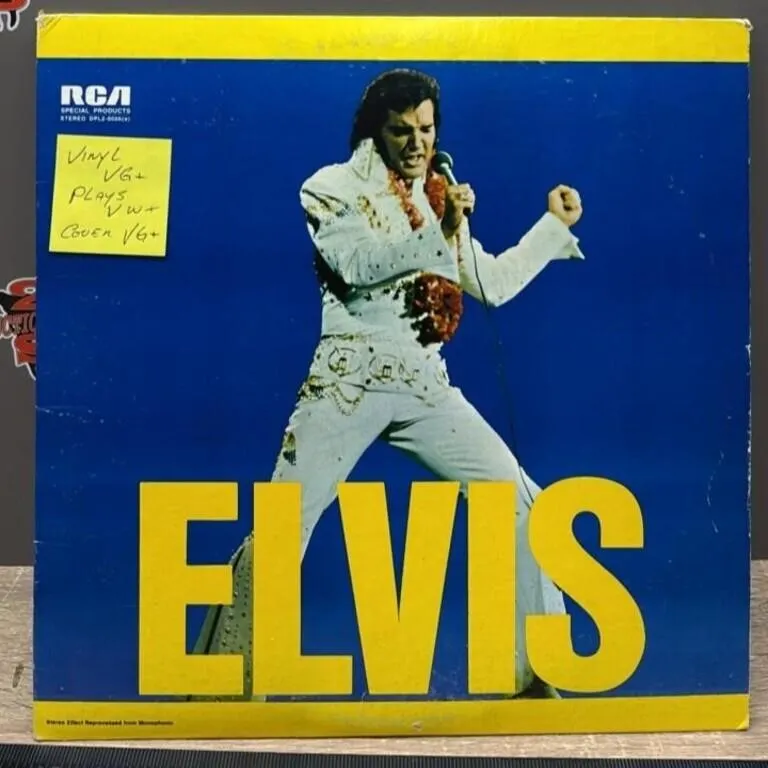 Elvis Record. Graded per consigner.