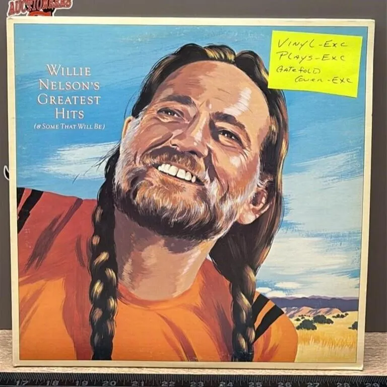 Willie Nelson Greatest Hits Record. Graded per