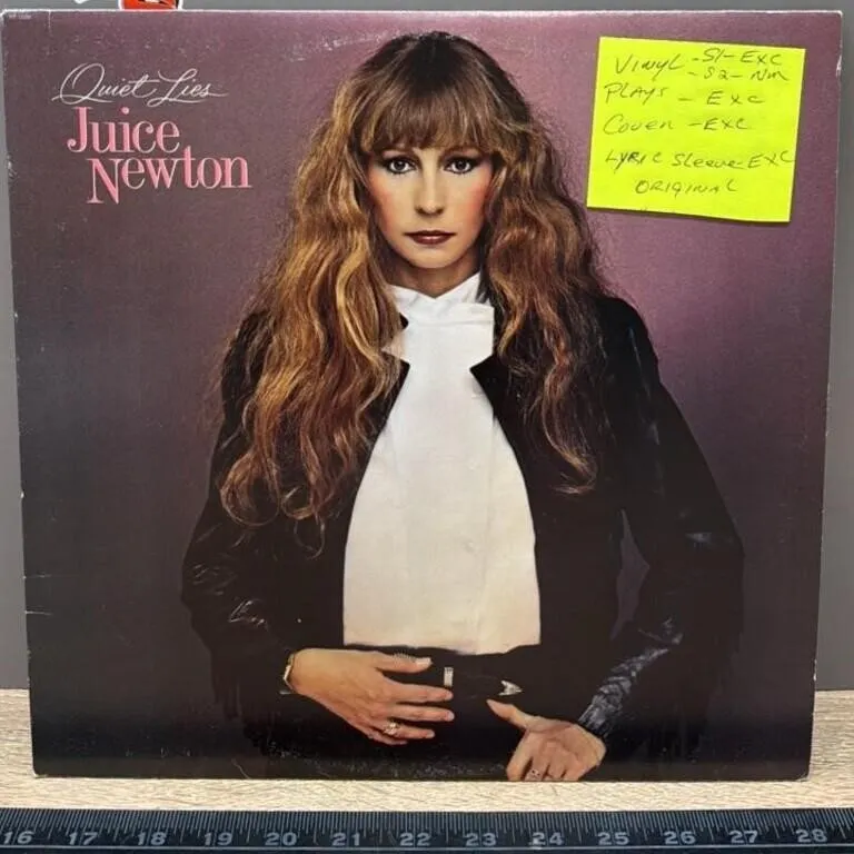 Juice Newton Quiet Lies Record. Graded per