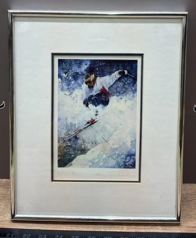 White Magic Framed Print By Hanne Koehler