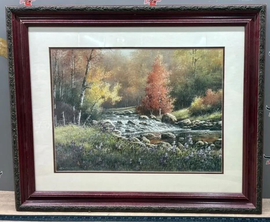 Framed Landscape Print. 27�x33�. *NO SHIPPING