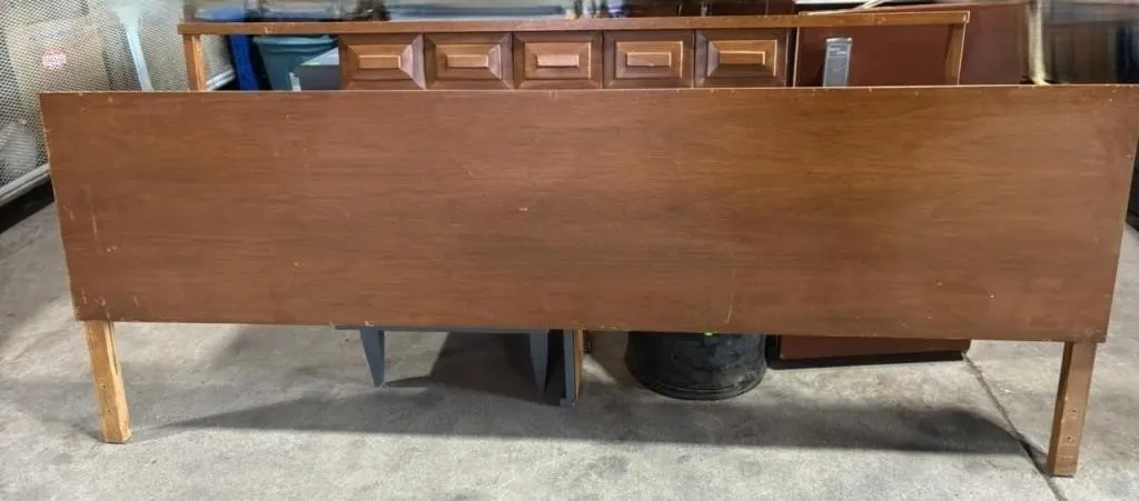 Wooden Headboard. 78�Wx34.5�H. *LYS *NO SHIPPING