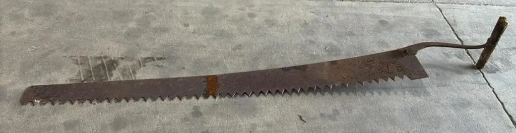 Biiiiiig Old Ice Saw. 72�. *NO SHIPPING *LYS