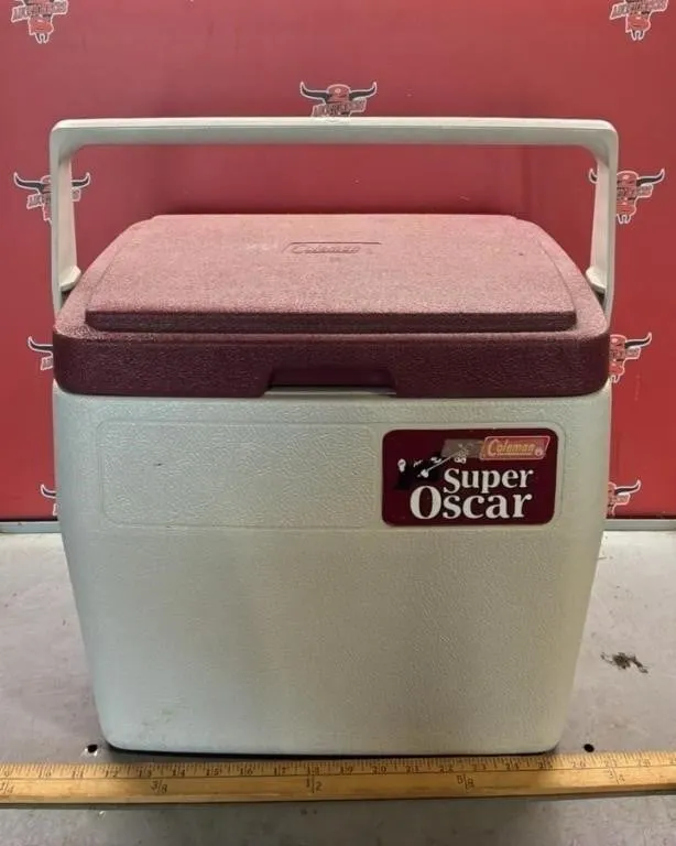 Coleman Super Oscar Cooler. *NO SHIPPING *LYS.
