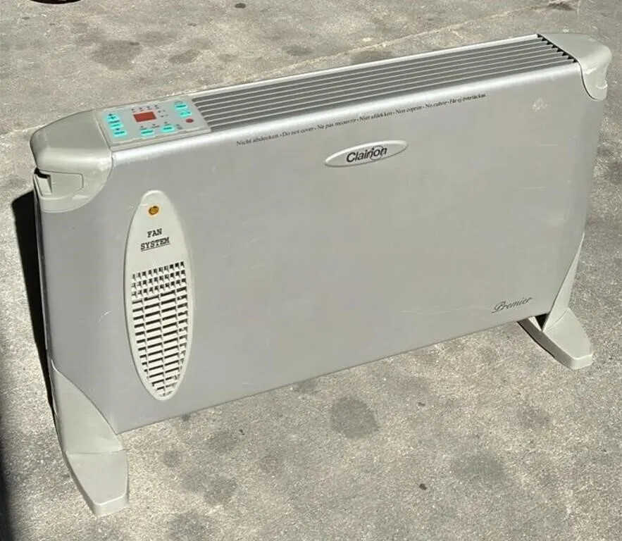Clarion Electric Heater. Untested. *NO SHIPPING