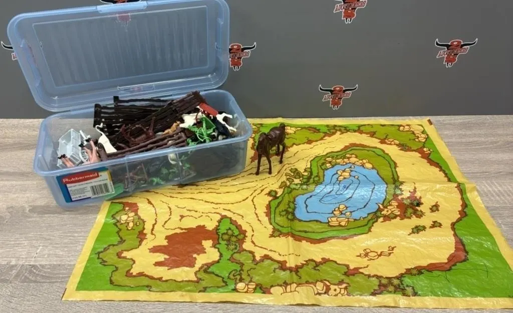 Collection Of Toy People & Animals.