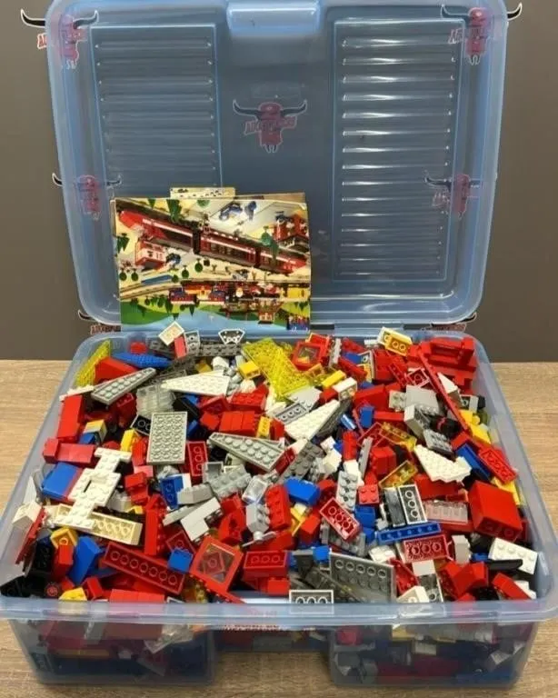 Tote Of Asst. Lego.