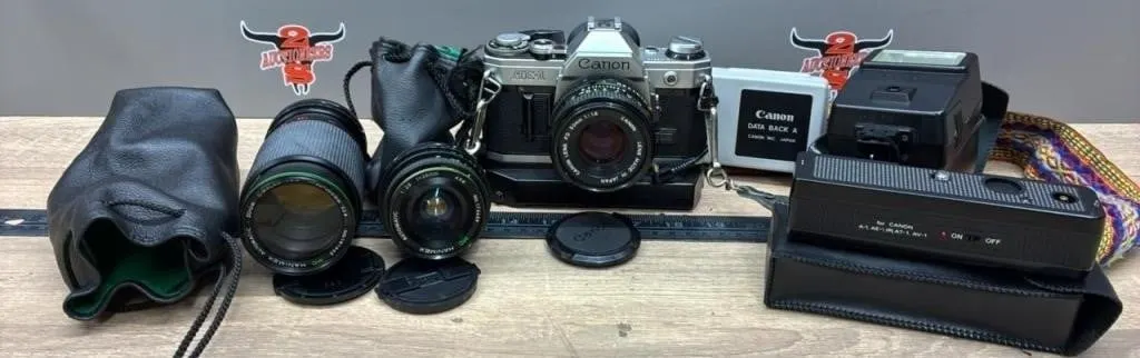 Canon AE-1 35MM Camera W/Canon 50mm, Hanimex