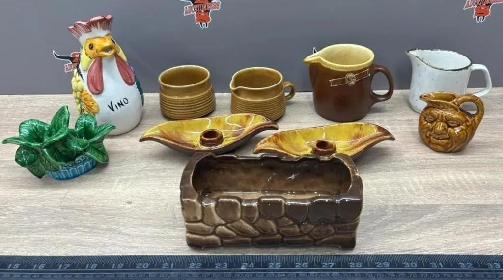 House Items-Plant Pot, Candle Holders Etc.