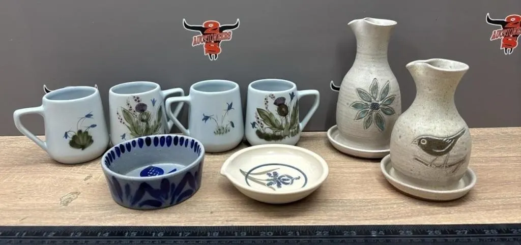 Pottery Items-Mugs, Dish Etc. *NO SHIPPING