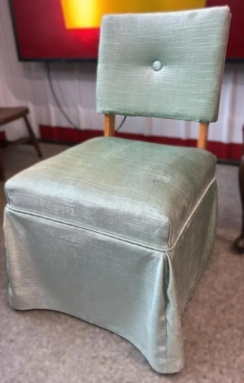 Low Bedroom Occasional Chair. *NO SHIPPING
