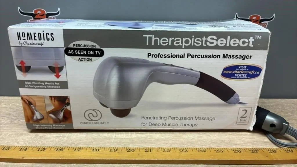 Homedics Percussion Massager. *NO SHIPPING