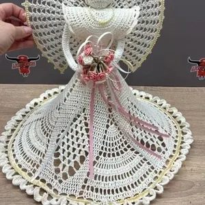 Crocheted Angel. Needs Some Propping Up, She�s