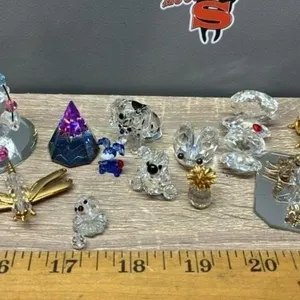 Asst. Little Crystal & Glass Guys. *SC
