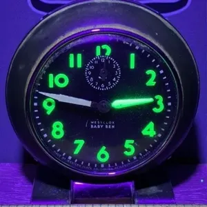 Westclox Baby Ben Clock Radium. *SC