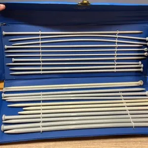 Knitting Needles & Case.