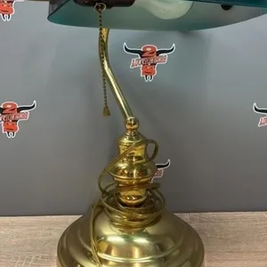 Brass Banker�s Lamp. *NO SHIPPING