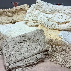 Asst. Crocheted Tablecloths & Runners.