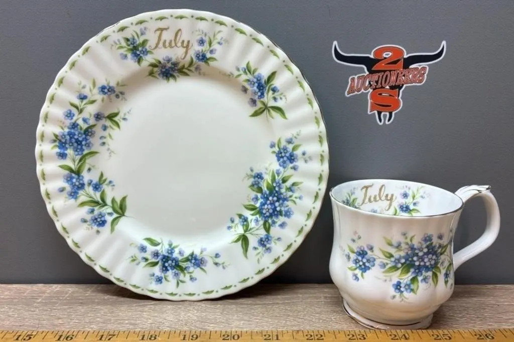 Royal Albert Flowers Of The Month Series July