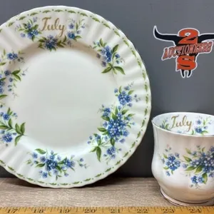 Royal Albert Flowers Of The Month Series July