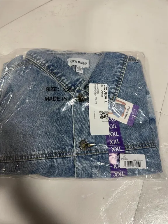 Steve Madden Denim Romper Medium Wash Size XXL