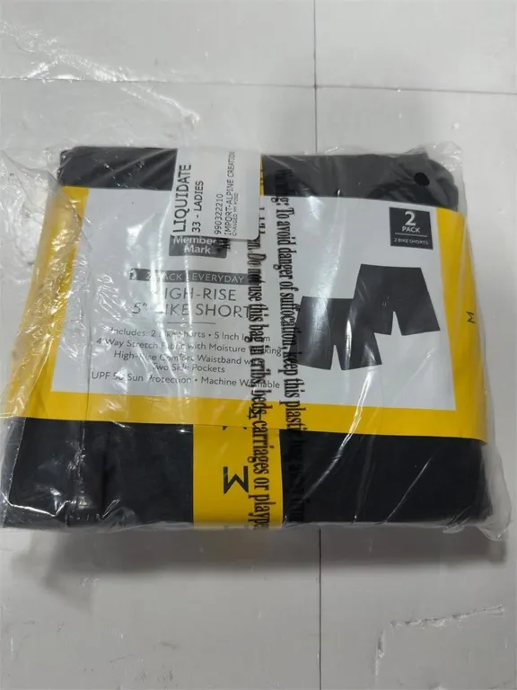 High-Rise Bike Shorts Size M 2-Pack