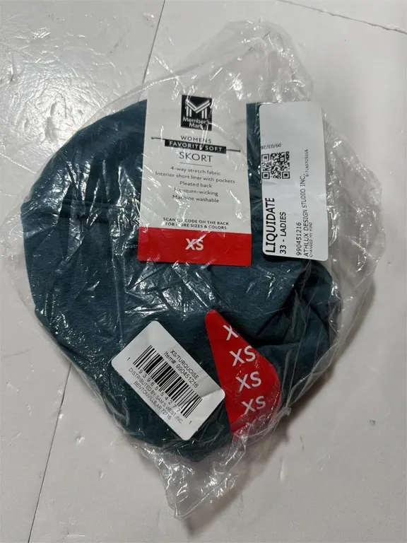Favorite Soft Skort Turquoise Size XS