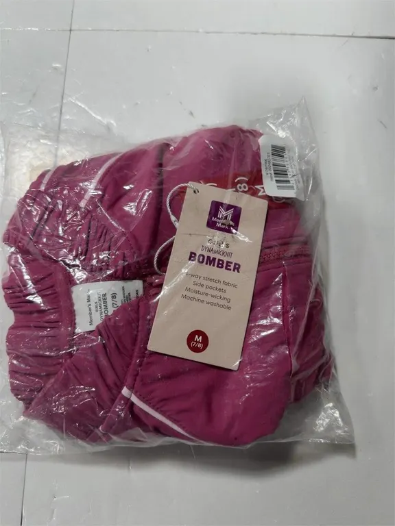 Dynamicknit Bomber Jacket Pink Size M 7-8
