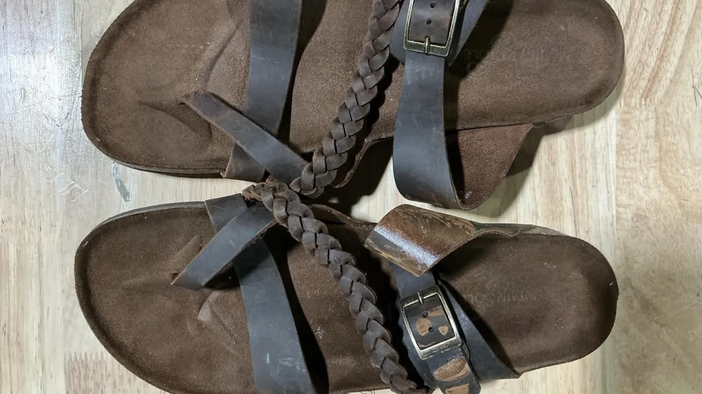 Mountain Sole Basic A Sandals Brown Size 11