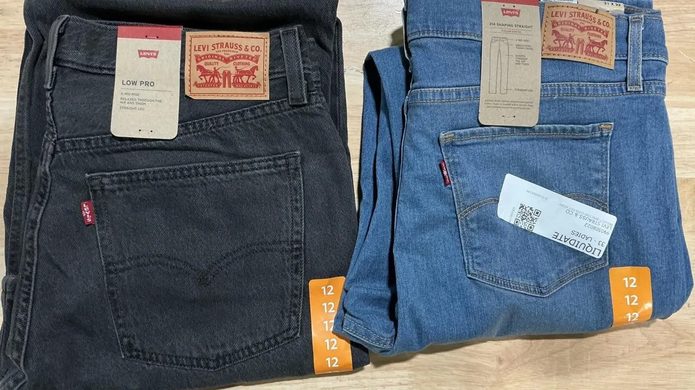 Levi Strauss Low Pro Shaping Straight Jeans...