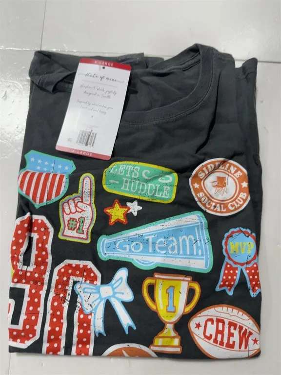 State of Mine Patches Gameday Graphic T-Shirt XL