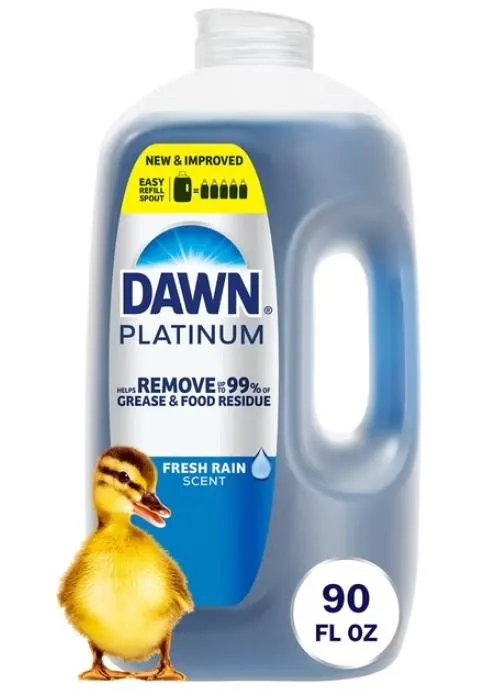 Dawn Platinum Dish Soap Refreshing Rain 90 fl oz