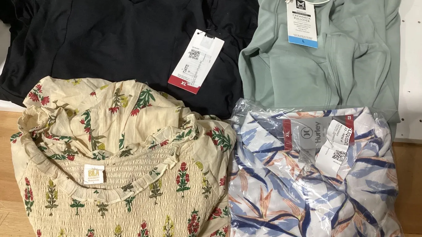 Mixed Lot Of Hurley Bila Apparel