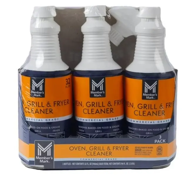 Commercial Oven Grill and Fryer Cleaner 32oz 3pk