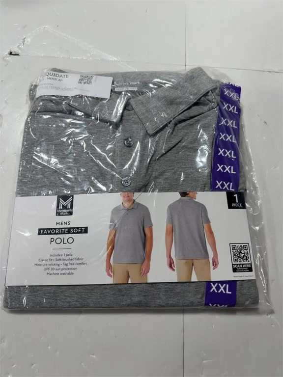 Favorite Soft Polo Shirt Gray XXL