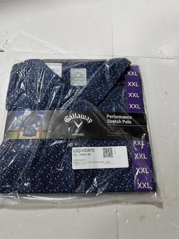 Callaway Performance Stretch Polo Shirt Mens XXL