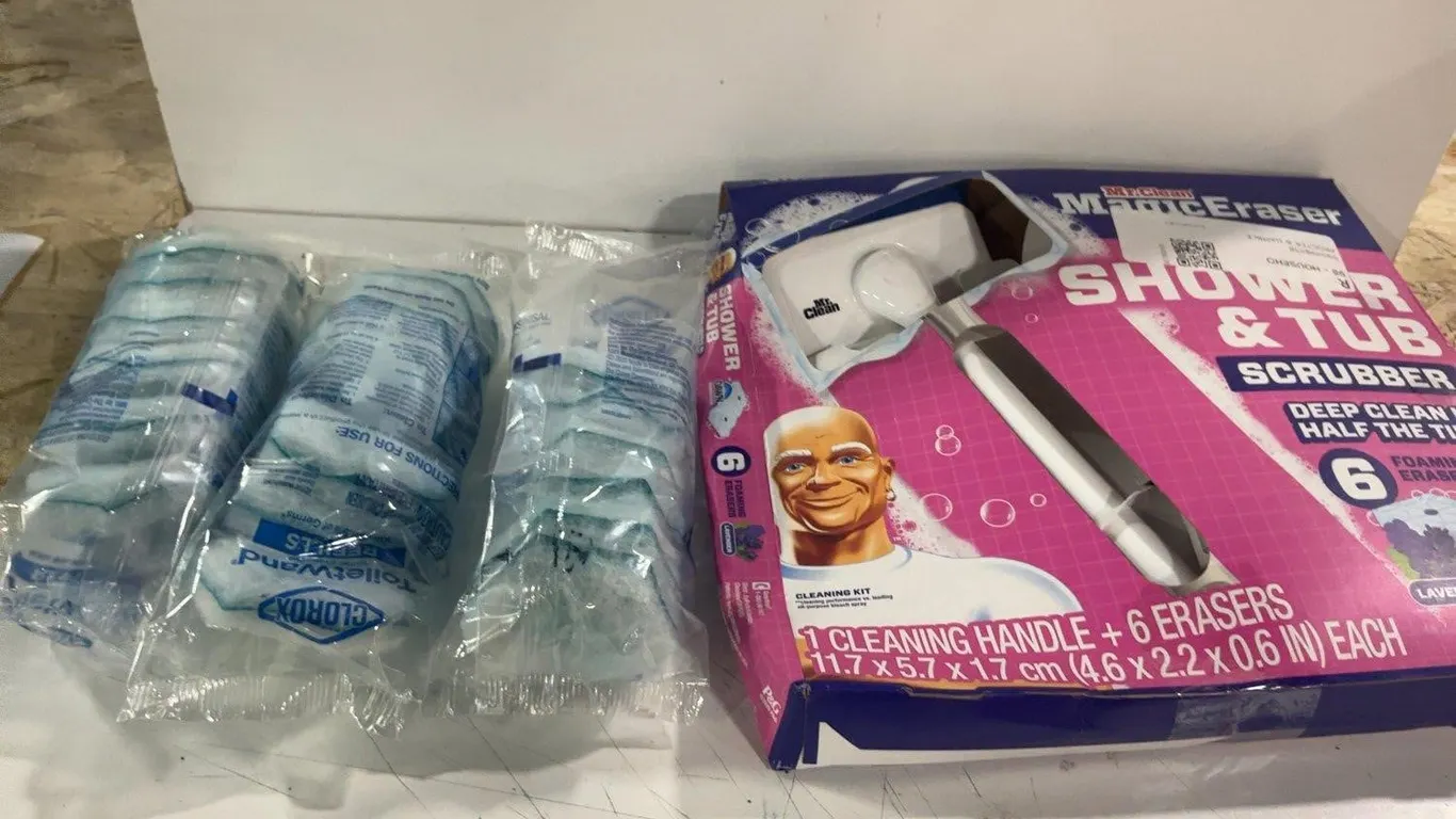 Mr. Clean Shower and Tub Scrubber Kit 6ct
