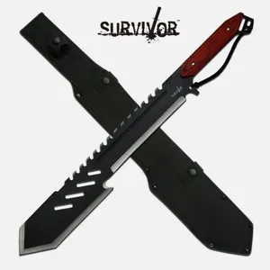 Survivor 25.5" Serrated Gut Hook Blade