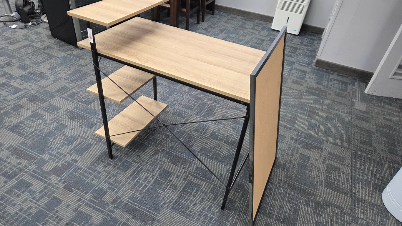 Desk and Bulletin Board