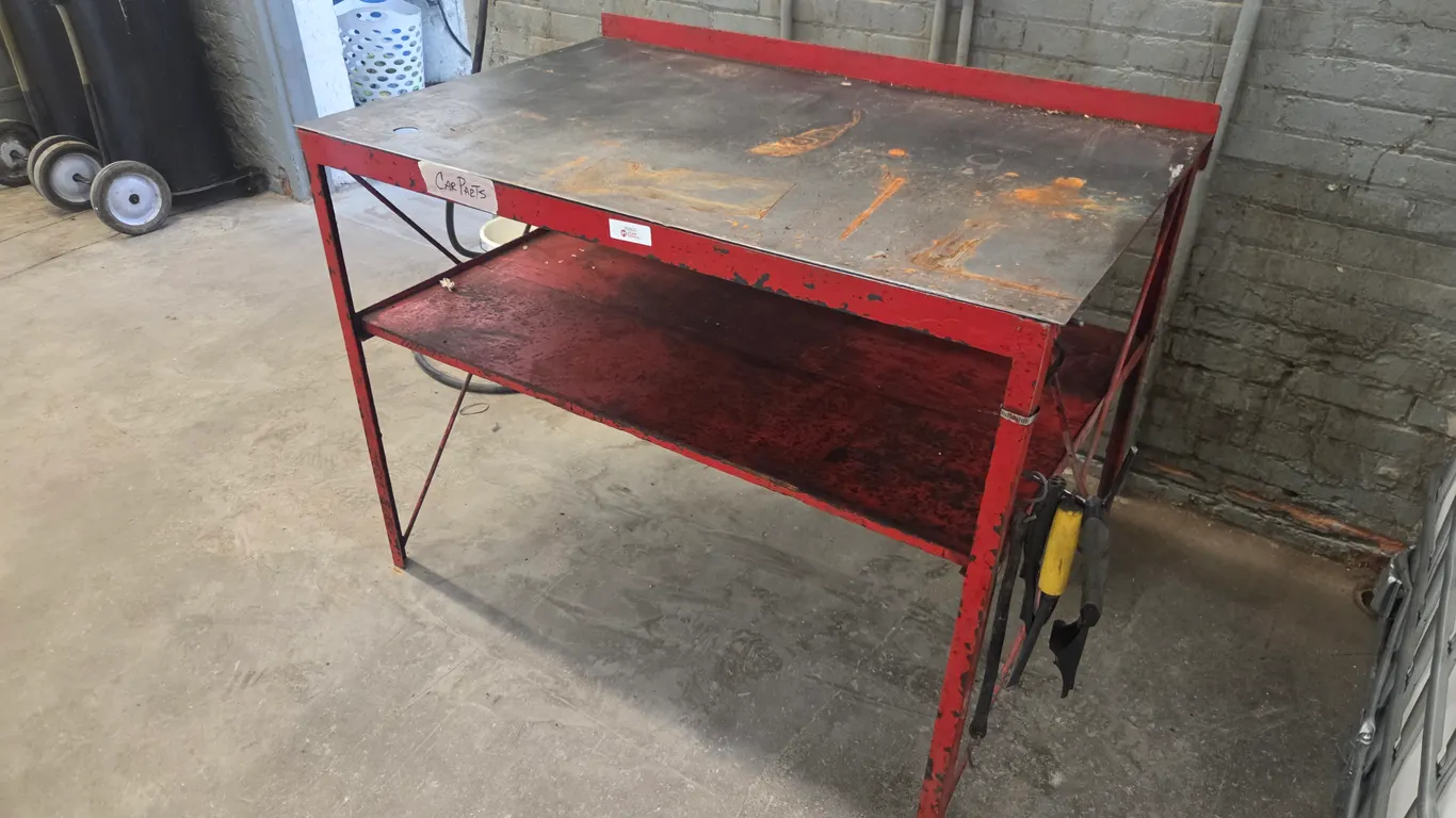 Steel Shop Bench