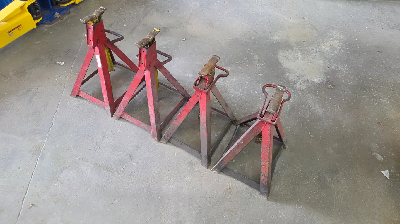 (4) Steel Jack Stands