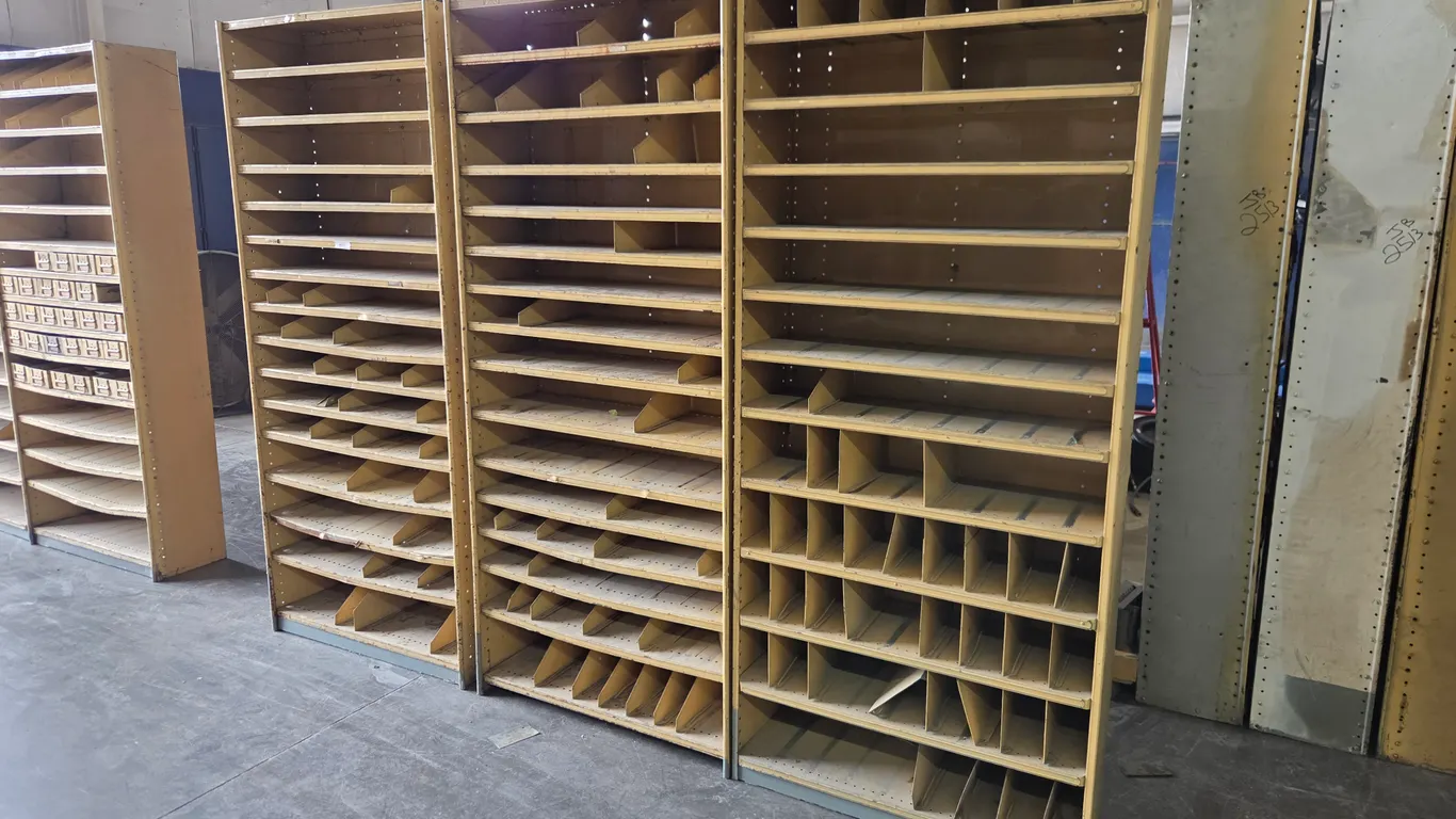 (3) Shelving Units