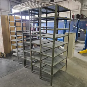 (5) Metal Shelving Units