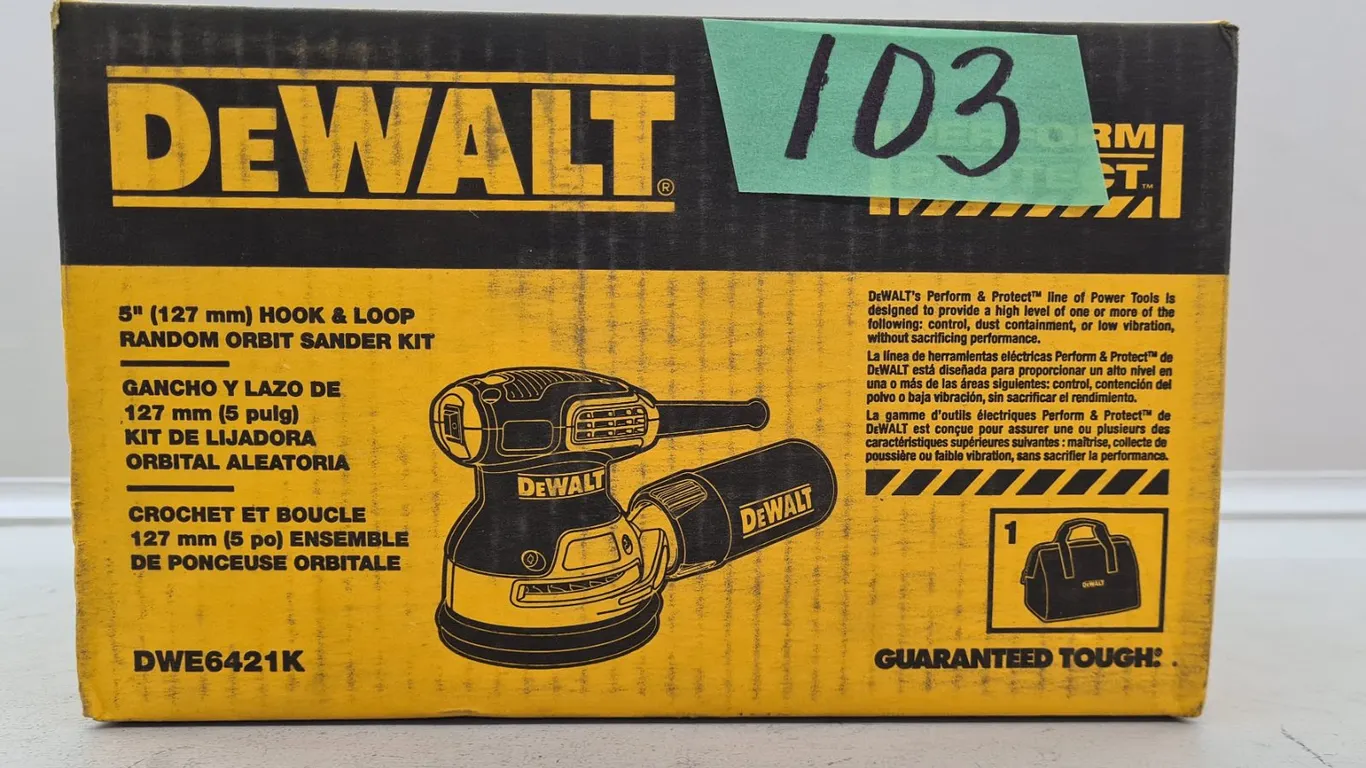 DeWalt DWE6421K Random Orbit Sander