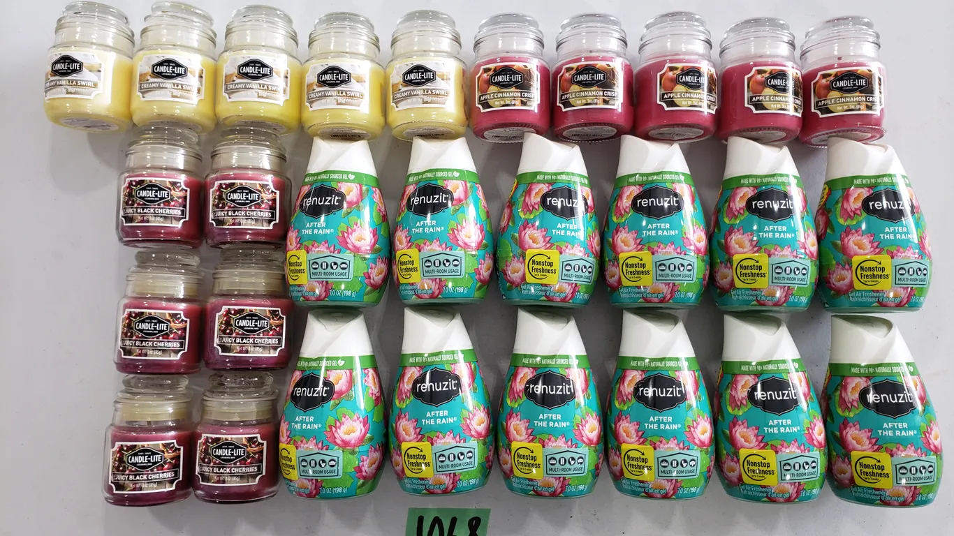 Assorted Candle-Lite Scented Candles & Renuzit
