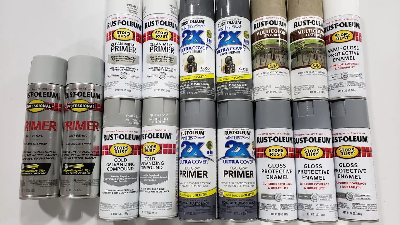 (16) Assorted Spray Paint