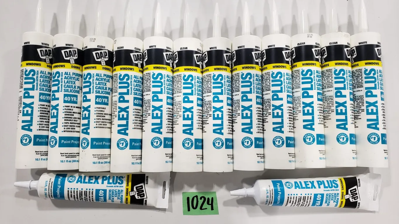 (14) DAP Alex Plus Latex Caulk