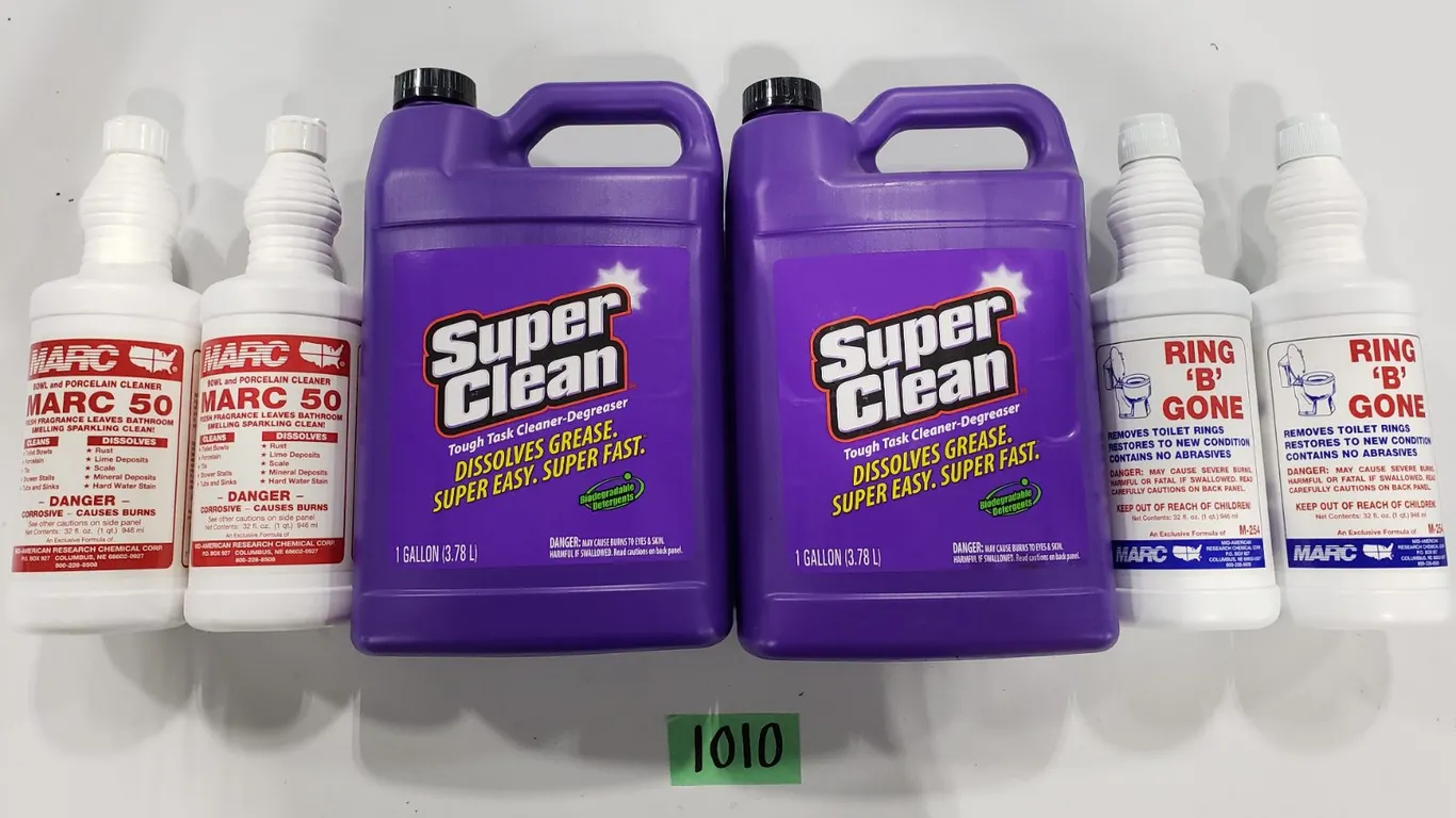 Assorted Cleaning Products