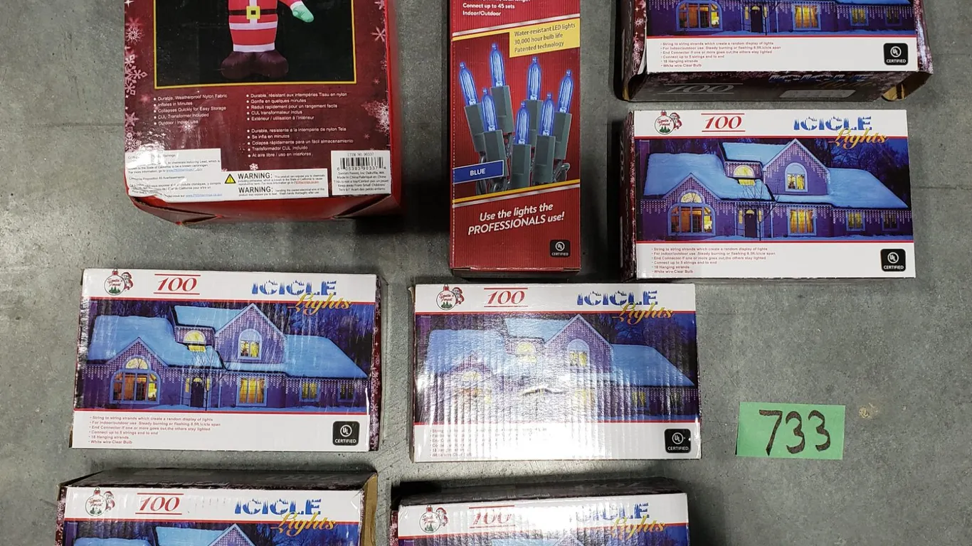 Assorted Holiday Lighting & Inflatable