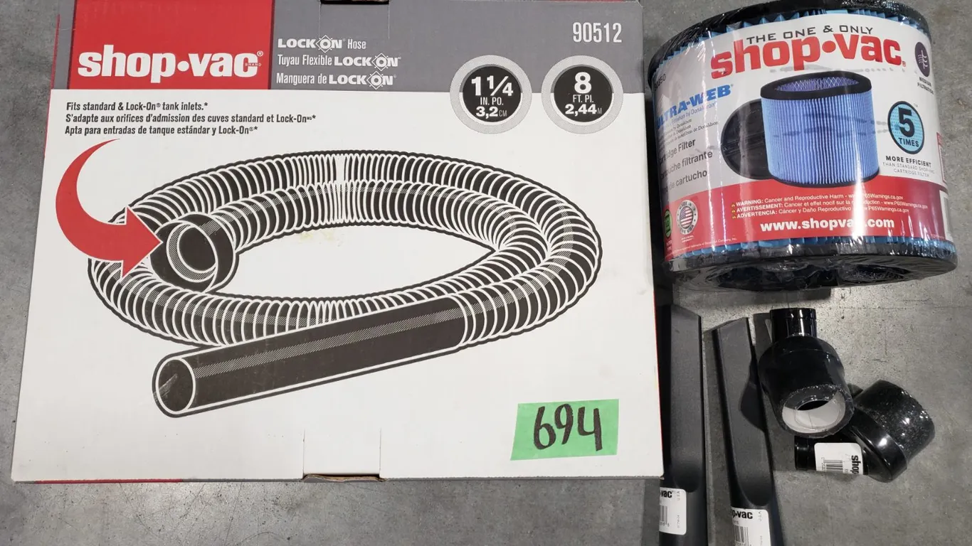 Shop-Vac Hose & Filter, Accessories
